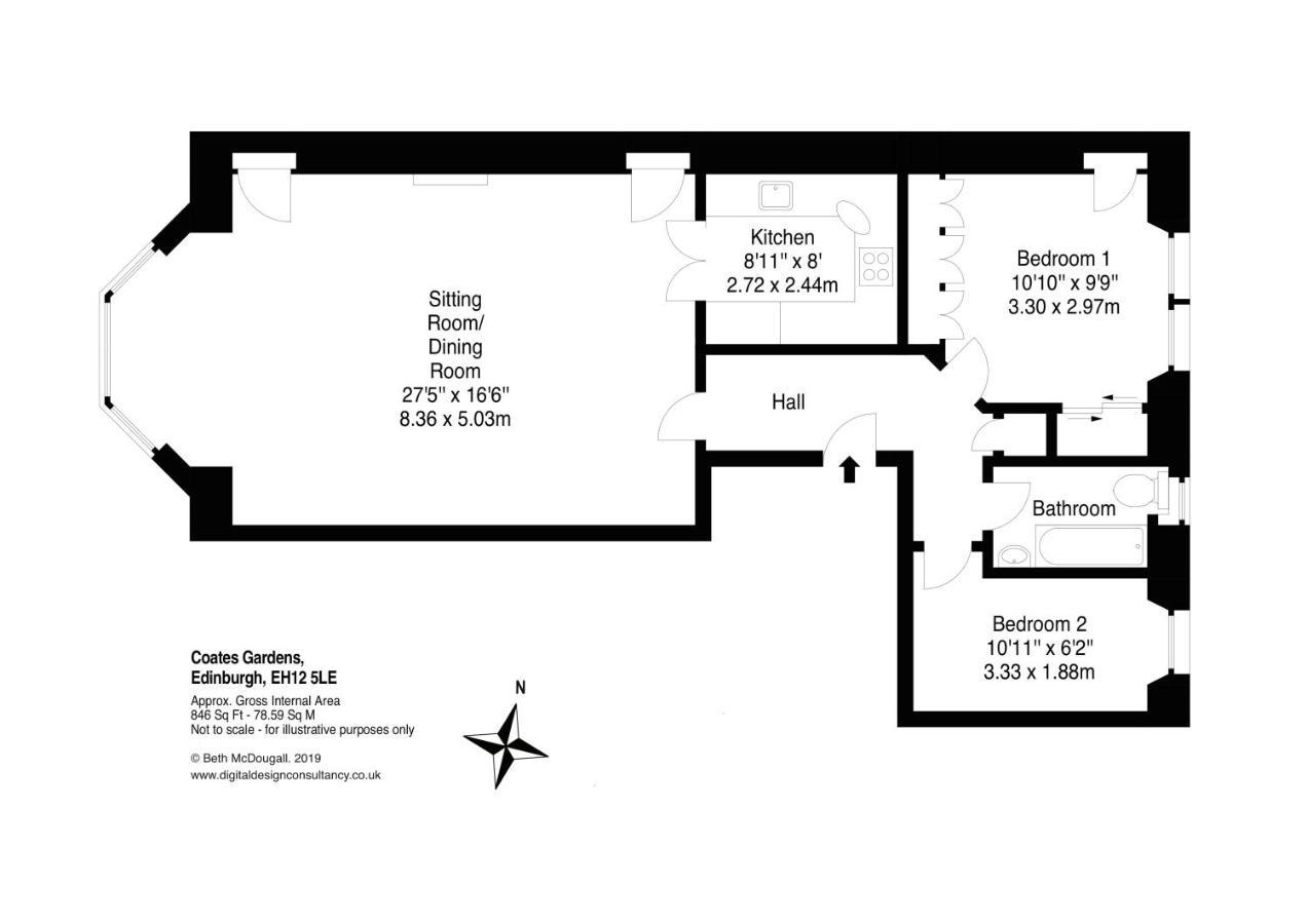 The Coates Gardens Residence EDI Exterior foto